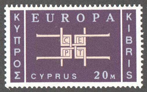 Cyprus Scott 229 Mint - Click Image to Close